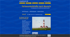 Desktop Screenshot of mecklenburg.urlaubstraum.de